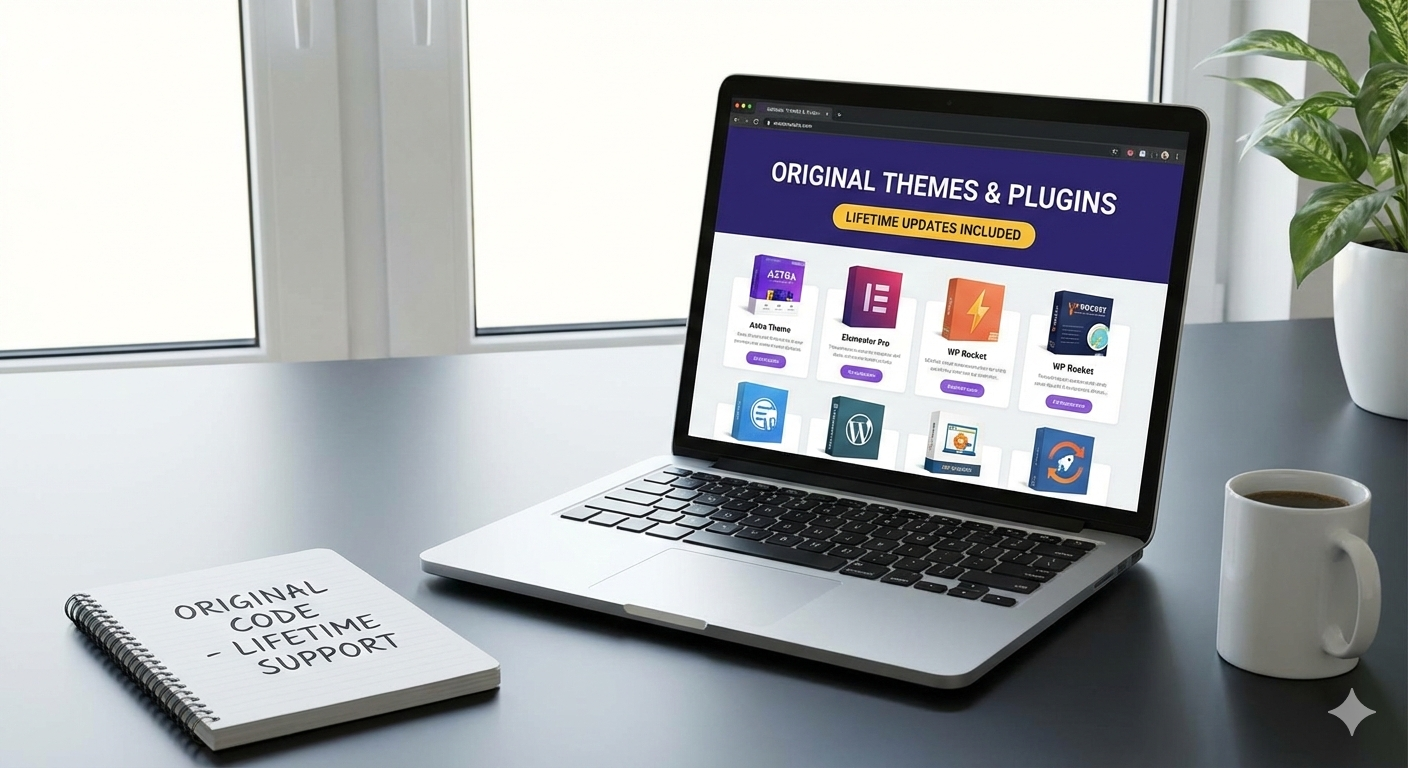 Themes y plugins originales